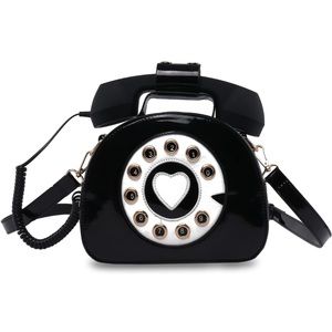 Black Telephone Handbag Brand New without Tags